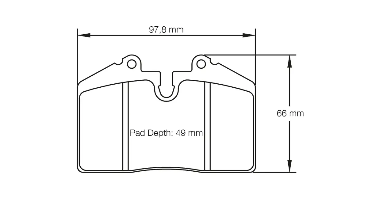 Pagid - (Shape No.: 1203) Ferrari, Maserati, Porsche 1