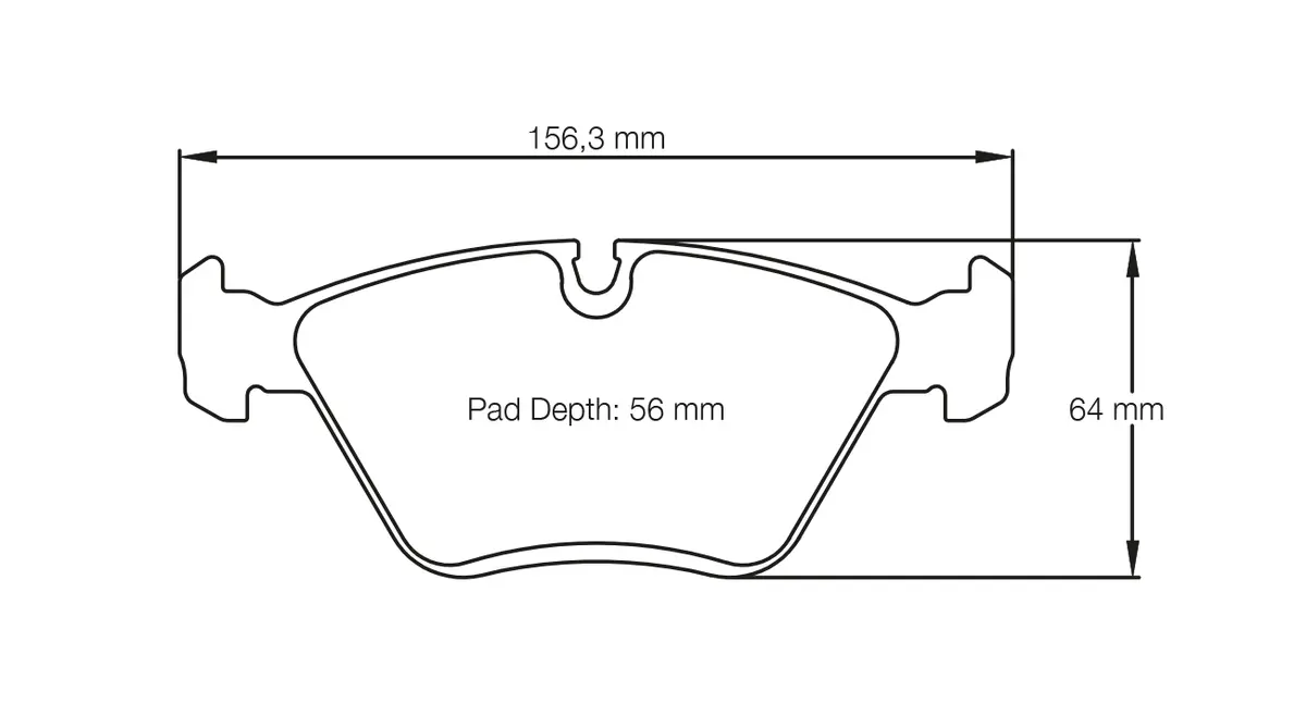 Pagid - (Shape No.: 1295) Alfa Romeo, Bmw 1