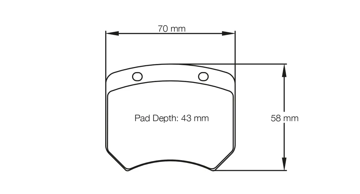 Pagid - (Shape No.: 1363) Alfa Romeo, Audi, Caterham, Honda (Acura), Rover, Subaru, Vw 1