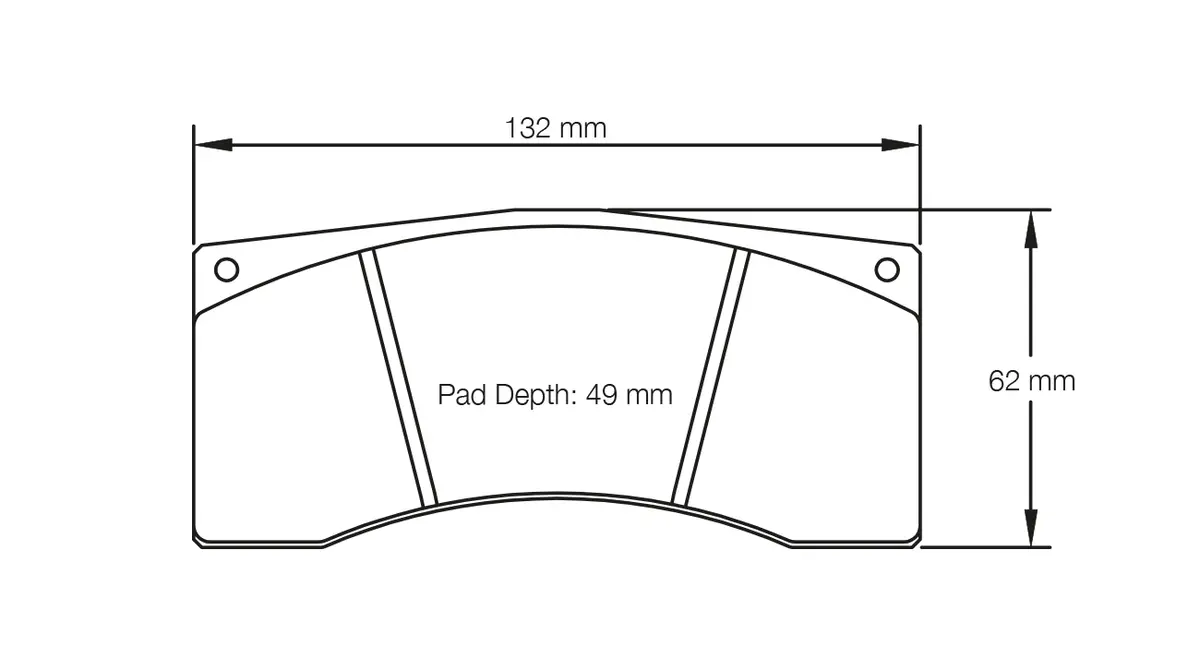 Pagid - (Shape No.: 1595)  Ferrari, Ford, Ginetta, Toyota, Vw 1