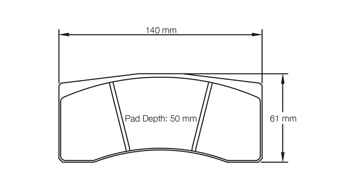 Pagid - (Shape No.: 1619) Aston Martin, Ford 1