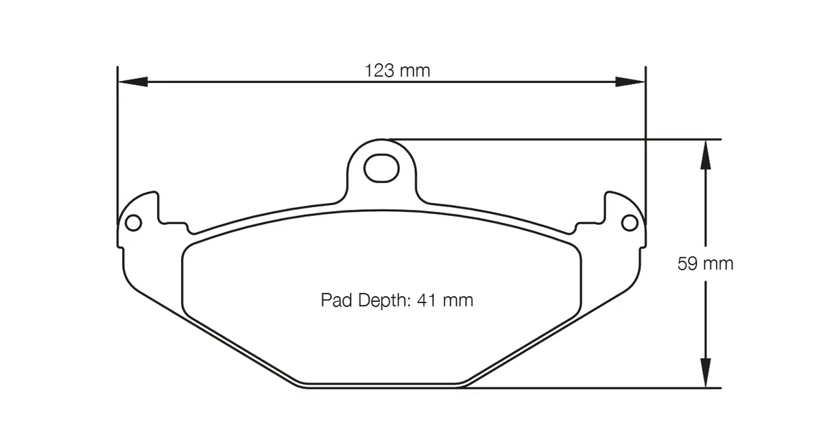 Pagid - (Shape No.: 1682) Lotus 1