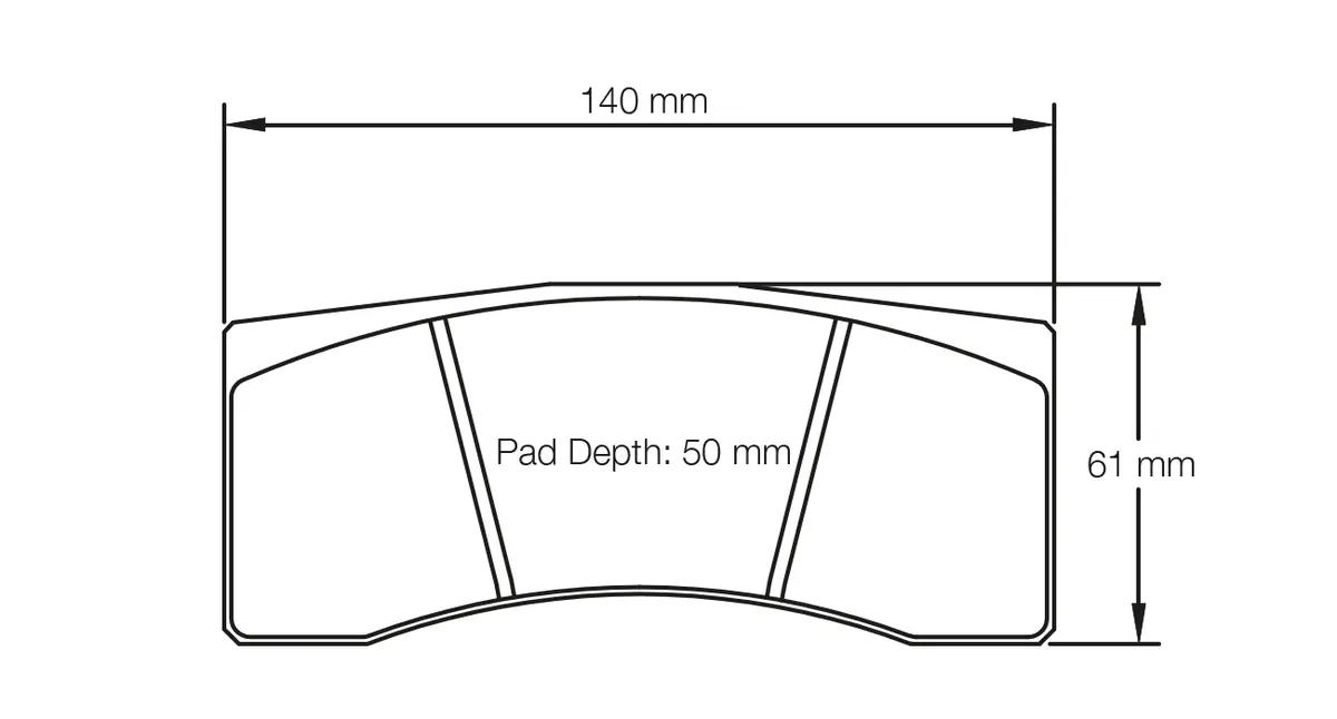 Pagid - (Shape No.: 1896) Ferrari 1