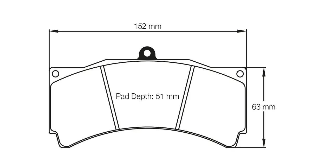 Pagid - (Shape No.: 1903) Ford, Mitsubishi 1
