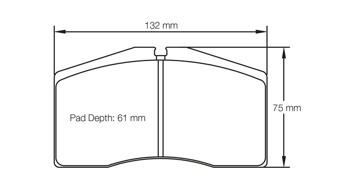 Pagid - (Shape No.: 1908) Porsche 1