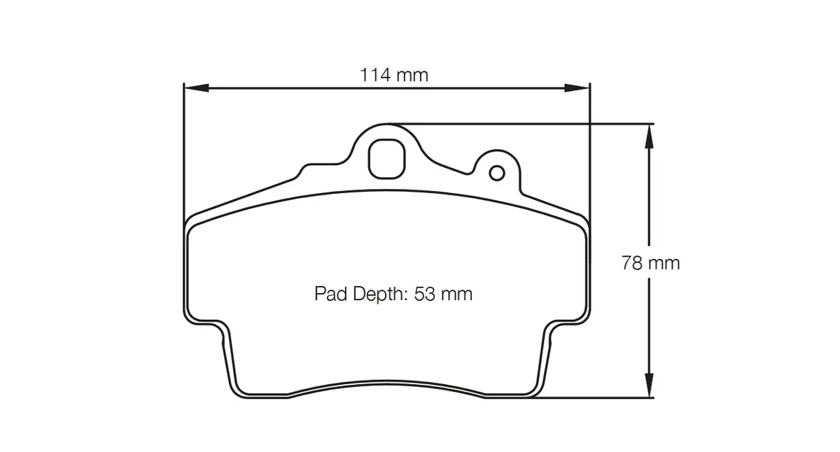 Pagid - (Shape No.: 2407) Porsche 1