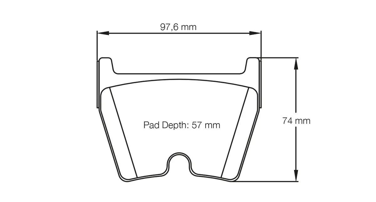 Pagid - (Shape No.: 2931) Audi, Lamborghini, Mitsubishi 1