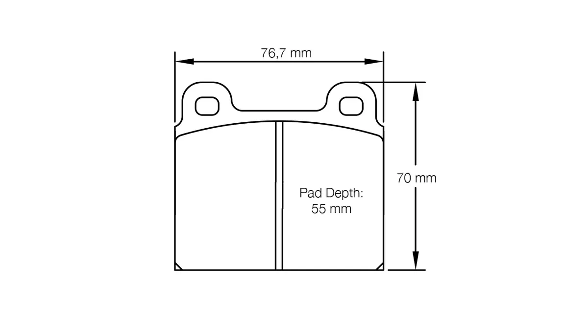 Pagid - (Shape No.: 4501) Alfa Romeo, Ferrari, Mercedes, Porsche 1
