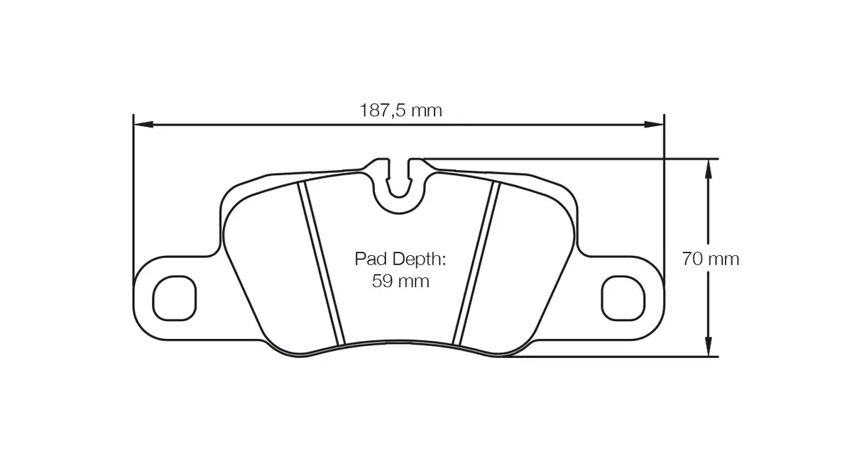 Pagid - (Shape No.: 4909) Porsche 1