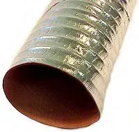 2' Id Raceflex Silver Duct Hose (12Ft) 1