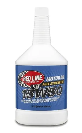 Red Line 15W50 Motor Oil - 1 Quart 1