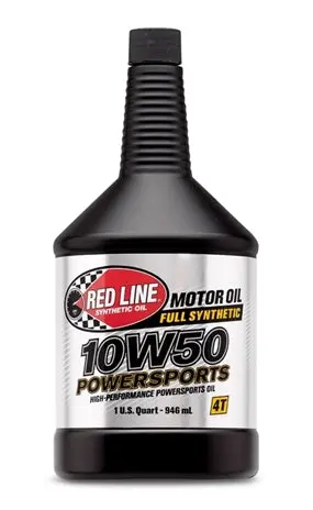 Red Line 10W50 Powersports Oil - 1 Quart 1