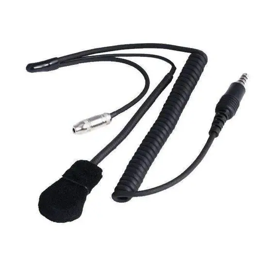 Imsa 4C Wired Helmet Kit With Mic 3.5Mm Ear Bud Jack And Coil Cord 1