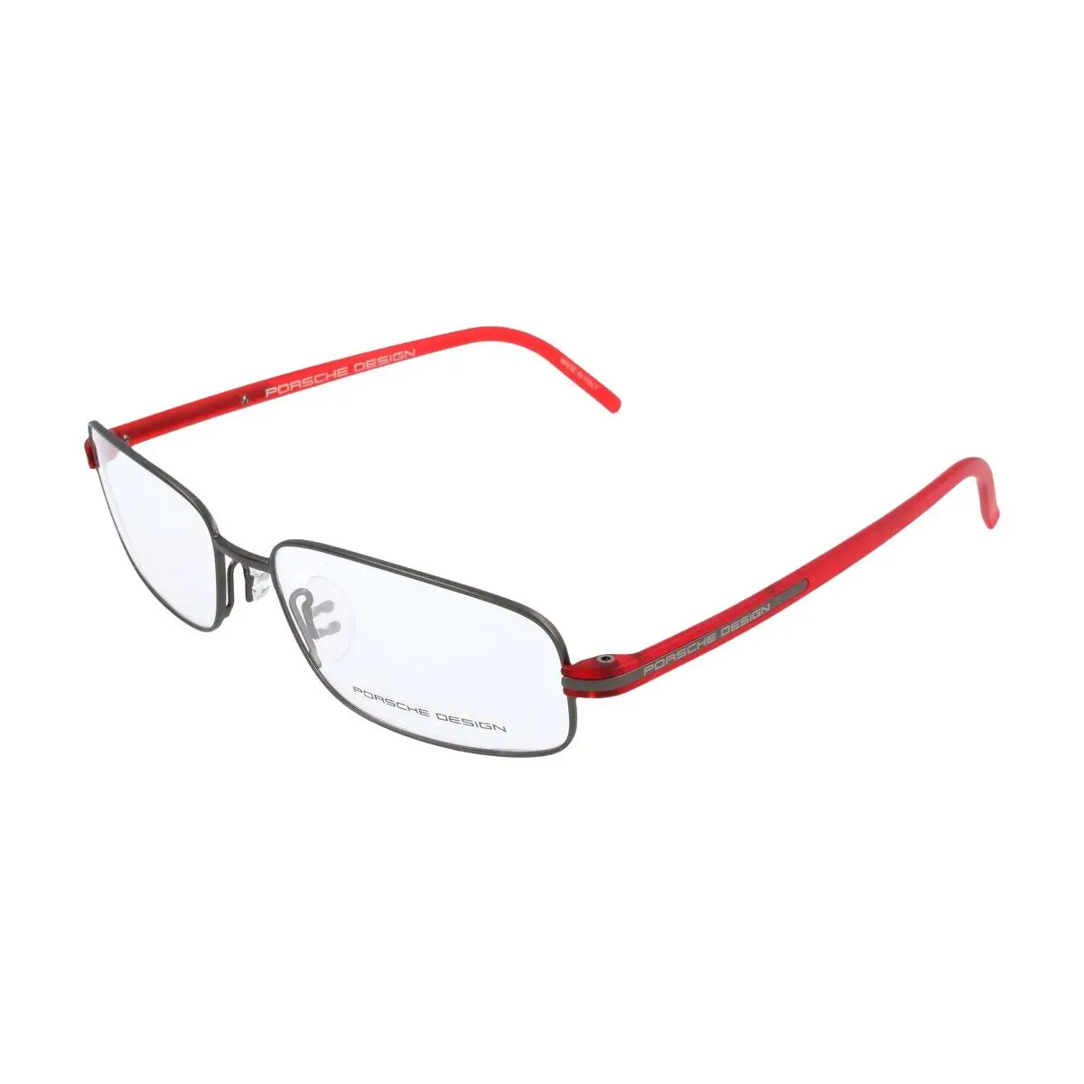 Men' Spectacle Frame Porsche Design P8125-D Red Ø 57 Mm 1