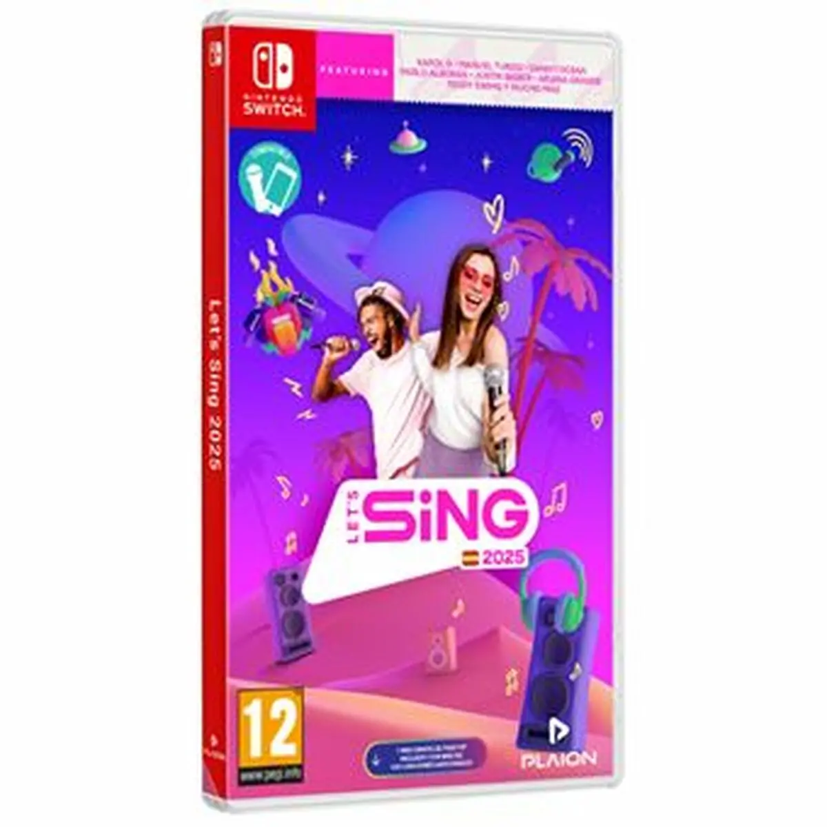Video Game For Switch Nintendo Lets Sing 2025 1