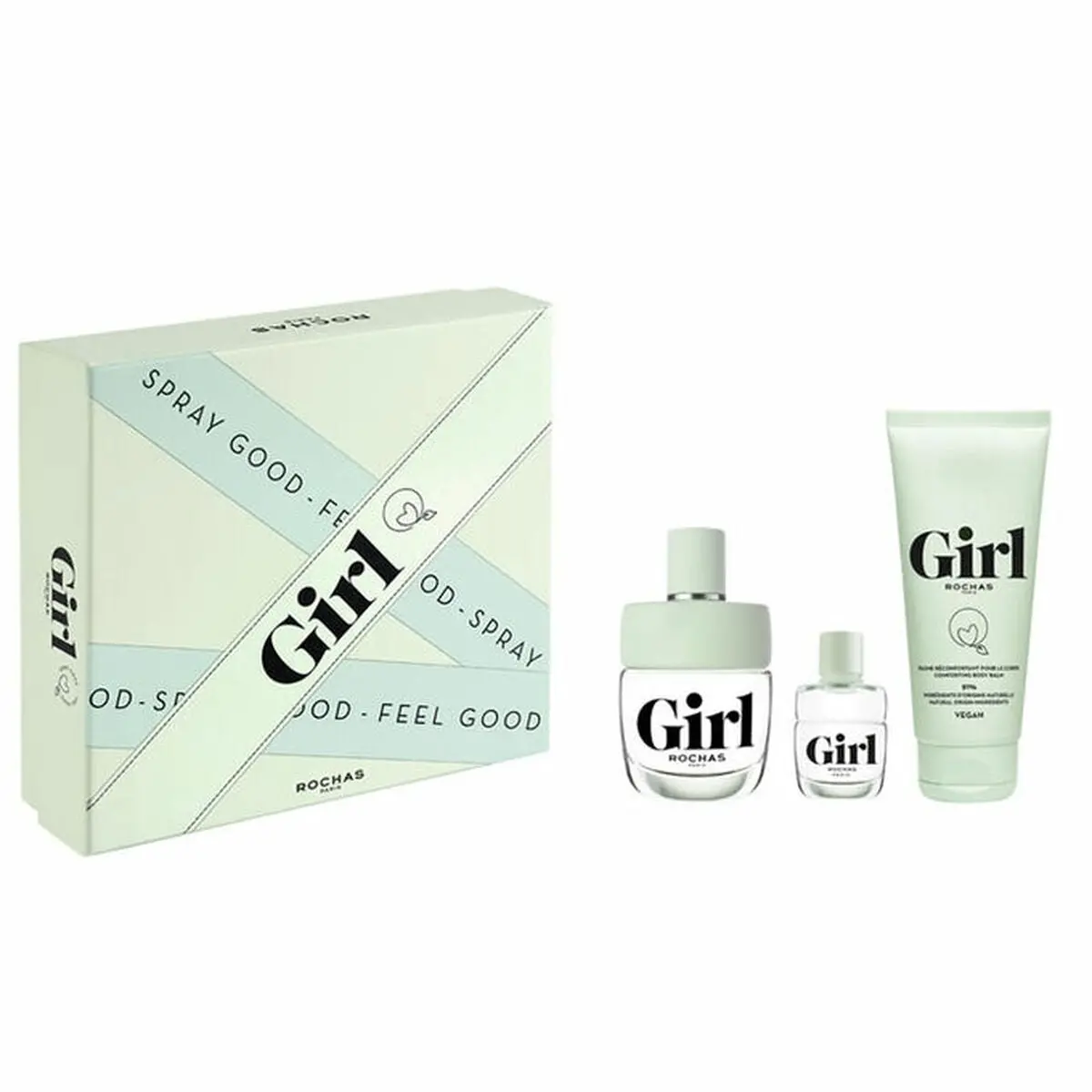 Women's Perfume Set Rochas Girl 3 Pieces 1