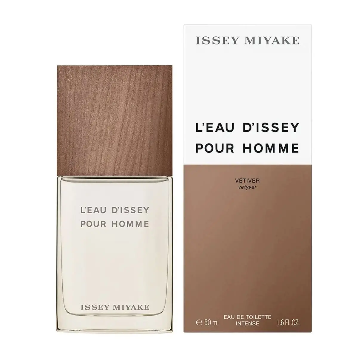 Men's Perfume Issey Miyake L'eau Bleue Pour Homme Edt 50 Ml L'eau D'issey Pour Homme Vétiver 1