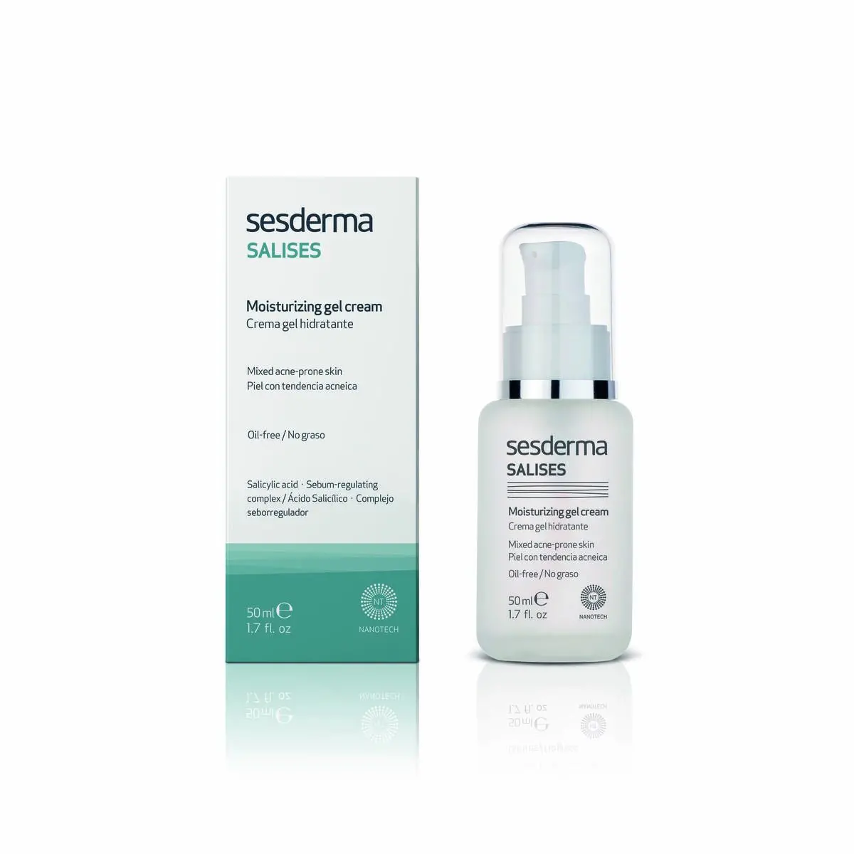 Moisturising Gel Cream Sesderma Salises 50 Ml Combination Skin 1