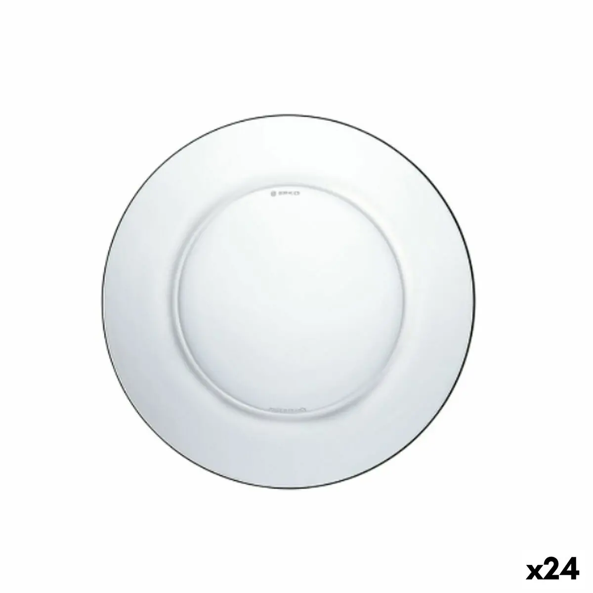 Flat Plate Duralex Lys Crystal Transparent Ø 23,5 Cm (24 Units) 1