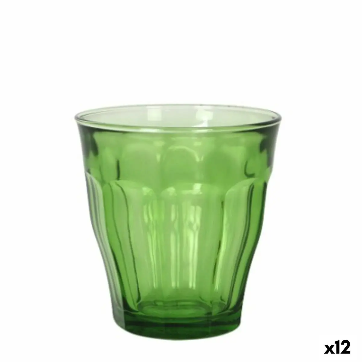 Set Of Glasses Duralex Picardie Green 6 Pieces 250 Ml (12 Units) 1