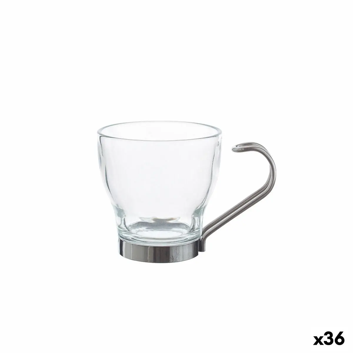 Set Of Mugs La Mediterránea Lubeca 175 Ml Tea 36 Units (2 Pieces) 1