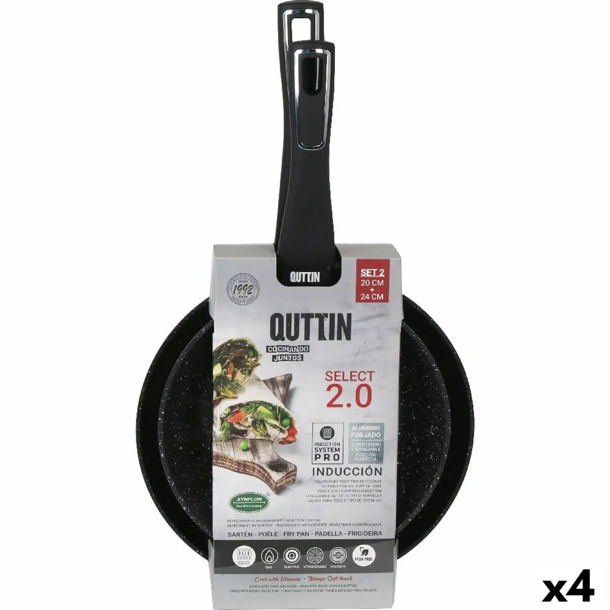 Set Of Pans Quttin 3,5 Mm (4 Units) 1