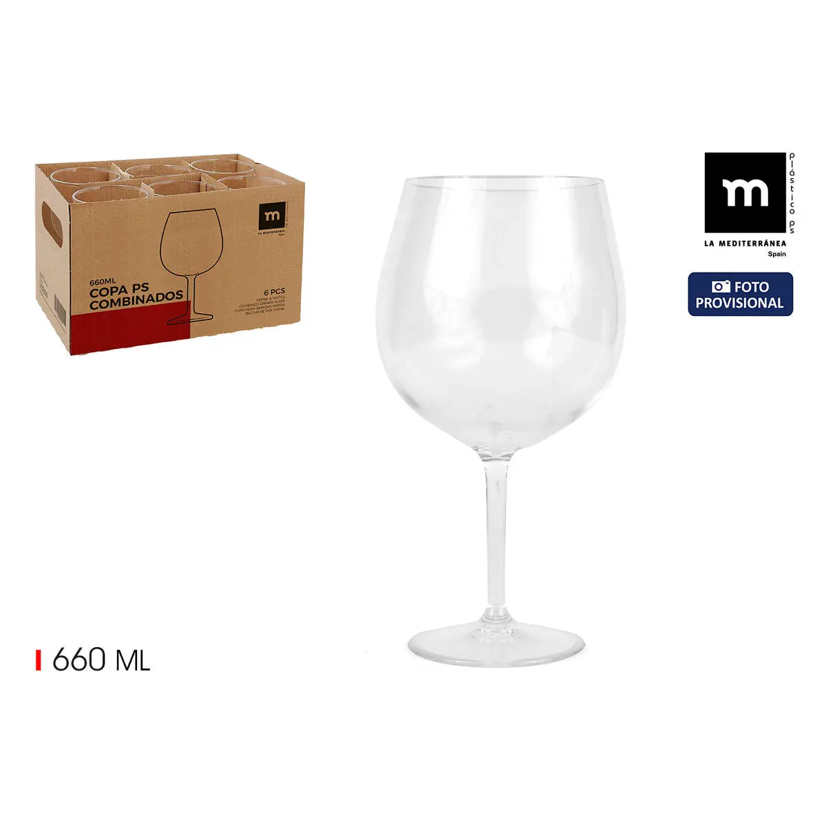 Wine Glass La Mediterránea (24 Units) 1