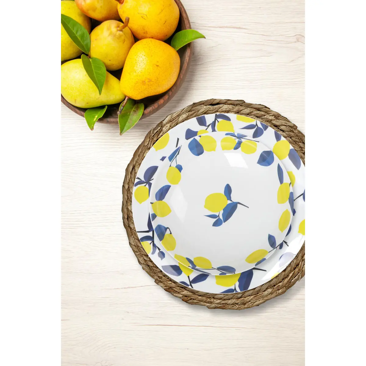 Snack Bowl La Mediterránea Lemon 15 X 8 Cm (24 Units) 2
