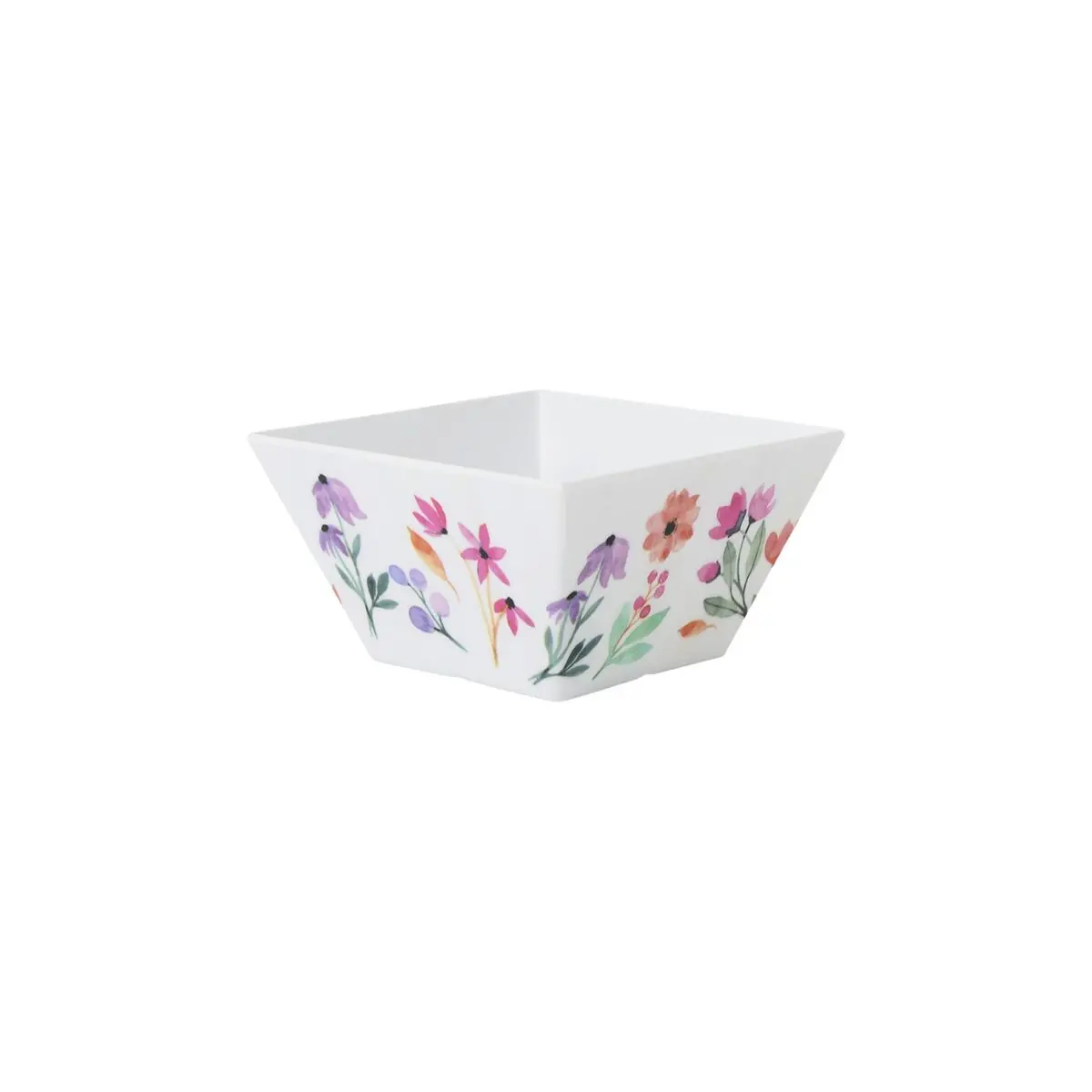 Snack Bowl La Mediterránea Flowers 13 X 13 X 7 Cm (24 Units) 2