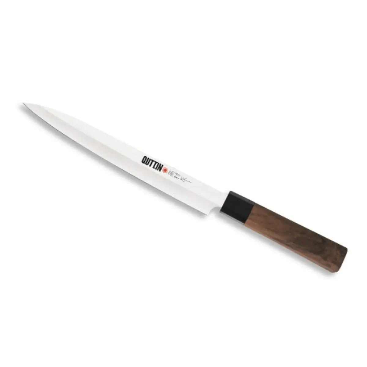Kitchen Knife Quttin Yanagiba Takamura Brown Silver 20 Cm (12 Units) 2