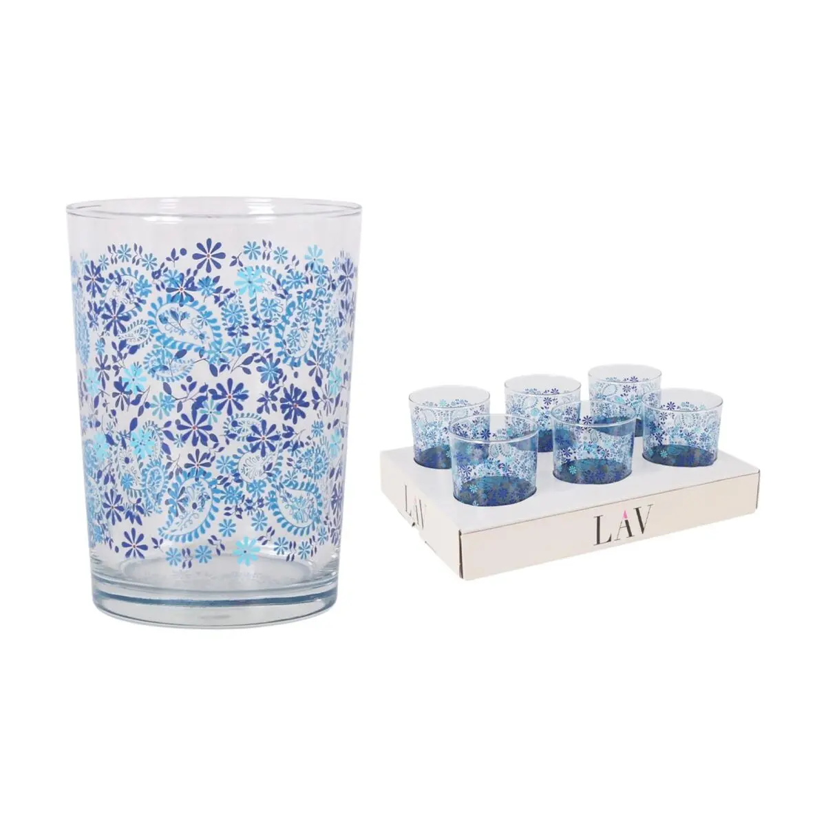 Glass Lav Azores 515 Ml (24 Units) 2