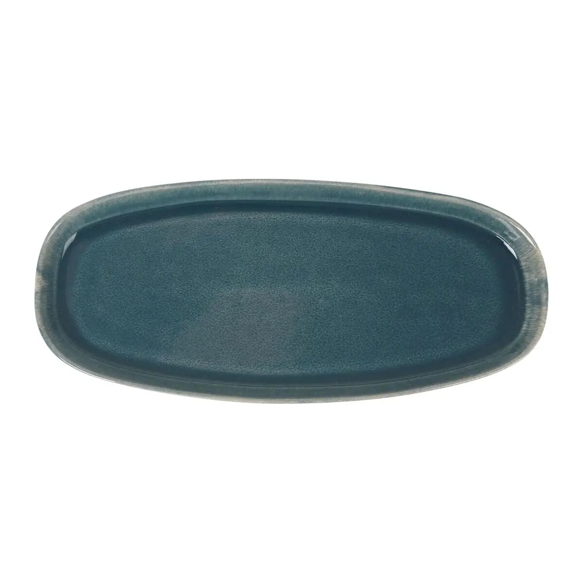 Serving Platter La Mediterránea Ocean Blue 33,4 X 14,8 X 2,5 Cm (10 Units) 2