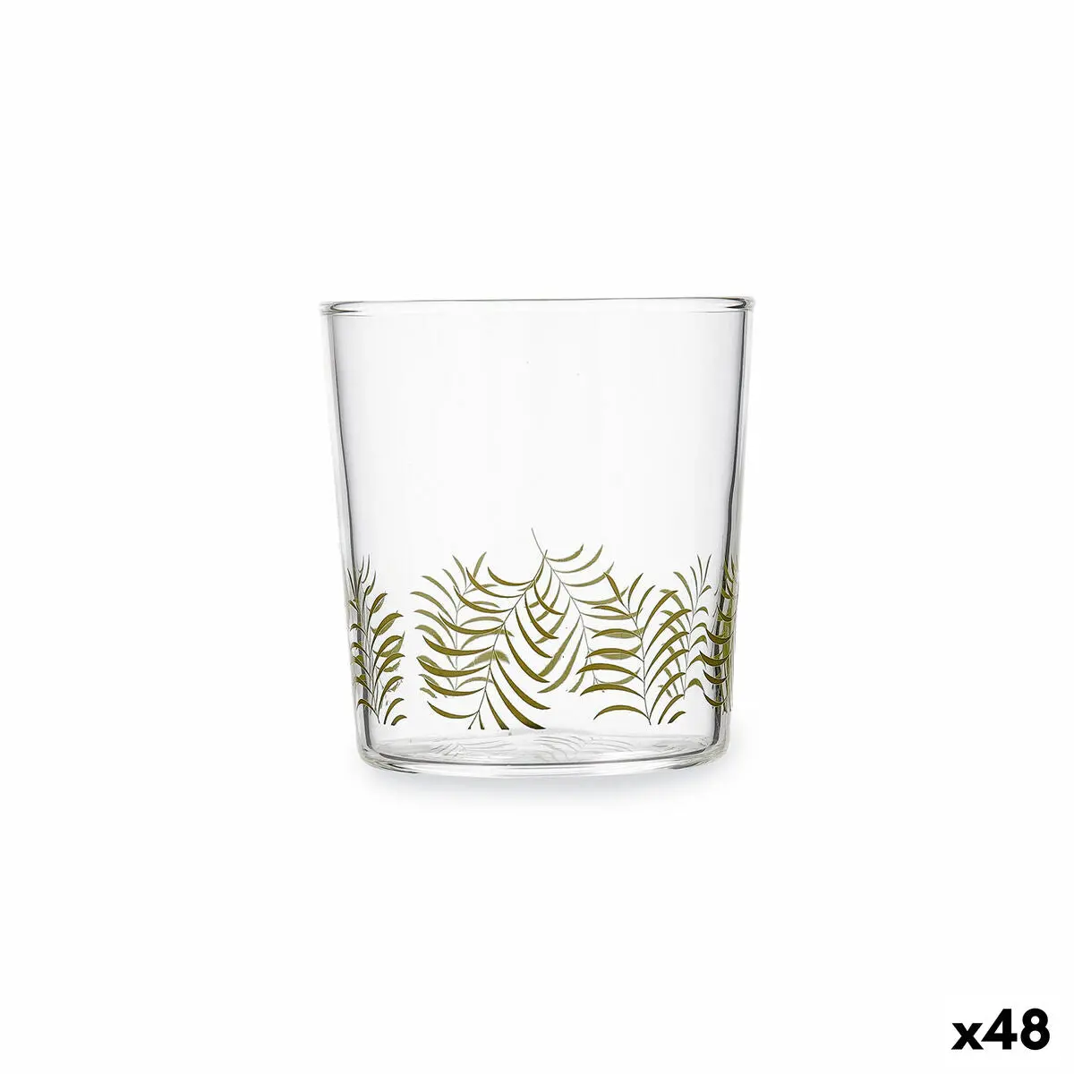 Glass Luminarc Floral Bicoloured Glass (360 Ml) (48 Units) 1