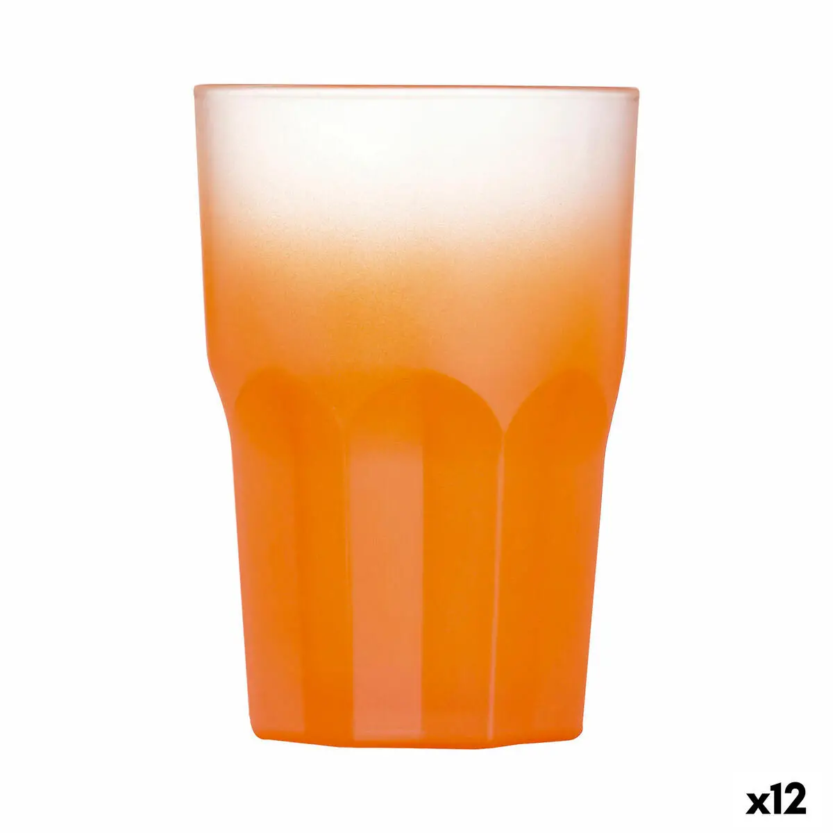 Glass Luminarc Summer Pop Orange Glass 12 Units 400 Ml 1