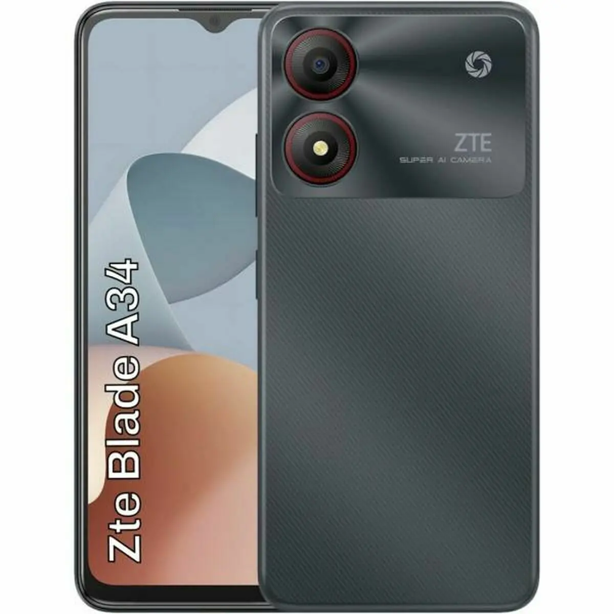 Smartphone Zte Z2453/Gy 6,6" 6 Gb Ram 64 Gb Grey Unisoc Sc9863a Bluetooth 1