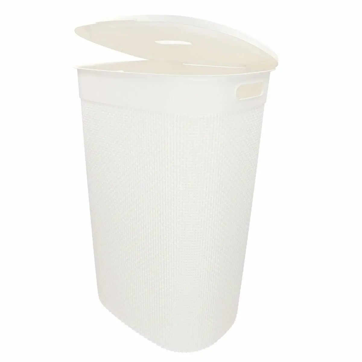 Laundry Basket Curver White Plastic 55 L 44 X 61 X 35 Cm (8 Units) 2