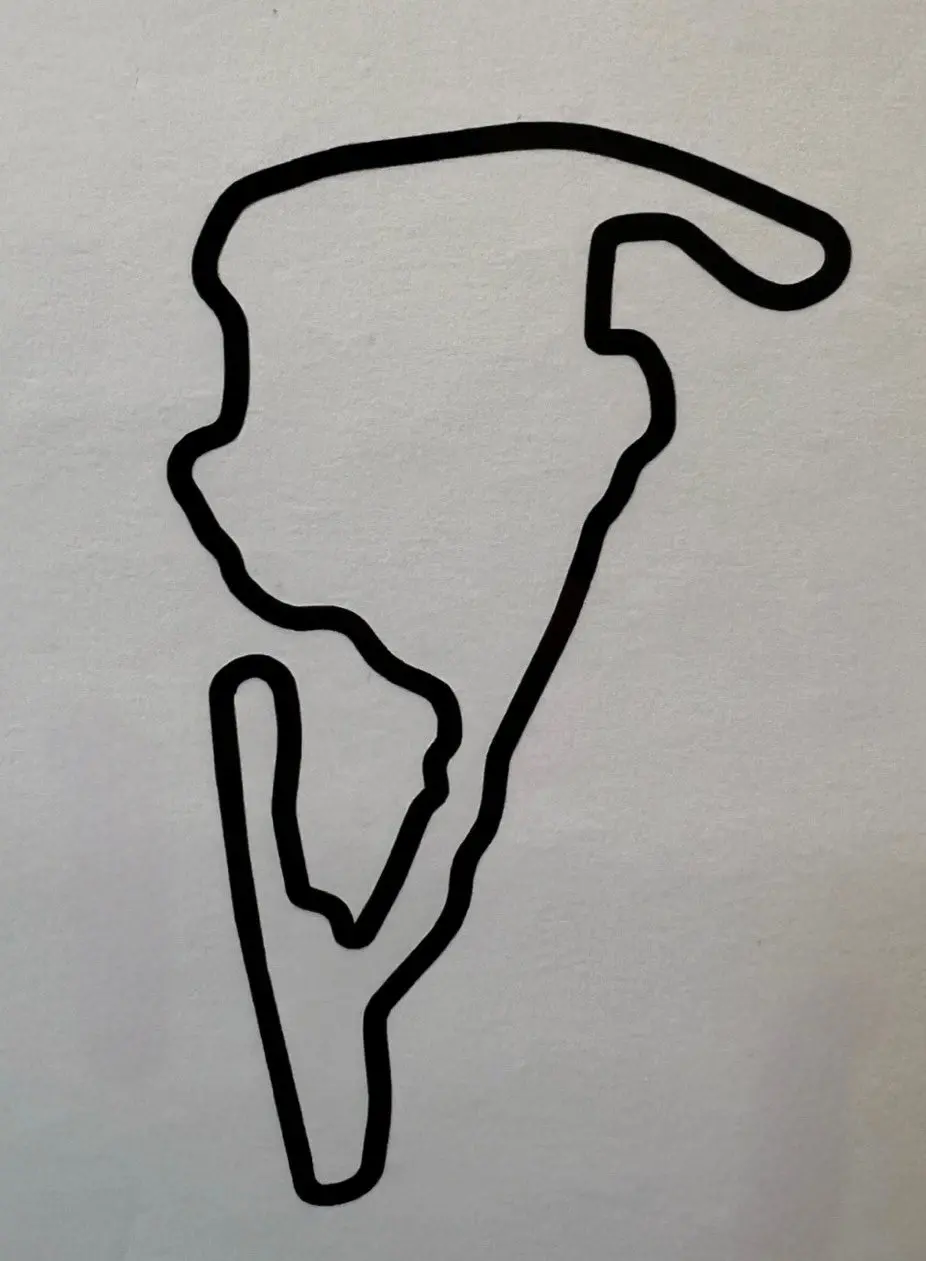 Vir Grand Course 4" Decal - Black 1