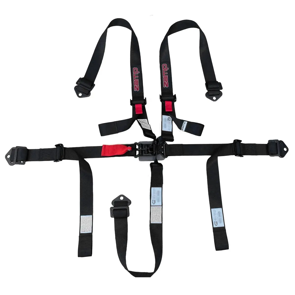 Zamp Sfi 16.2 2" 5-Point Pull Up(In) Youth Seat Harness 1