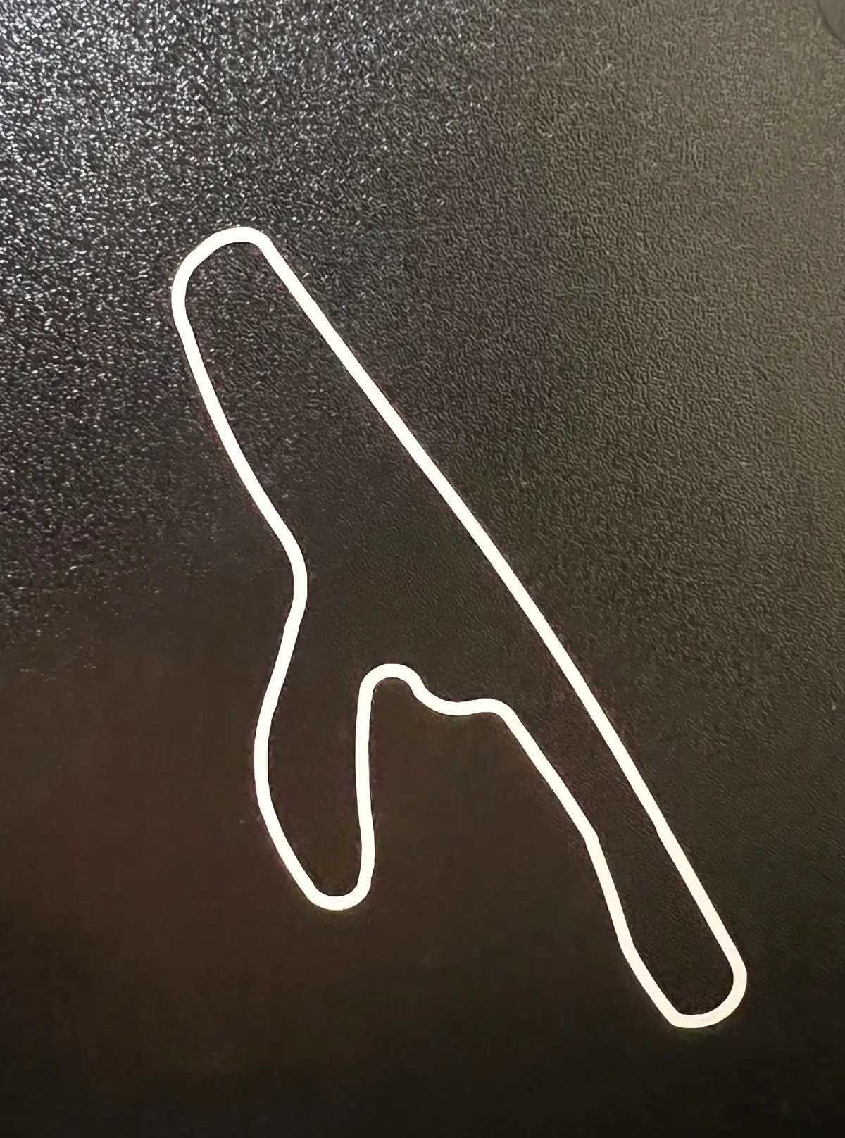Vir South Course Decal - White 1