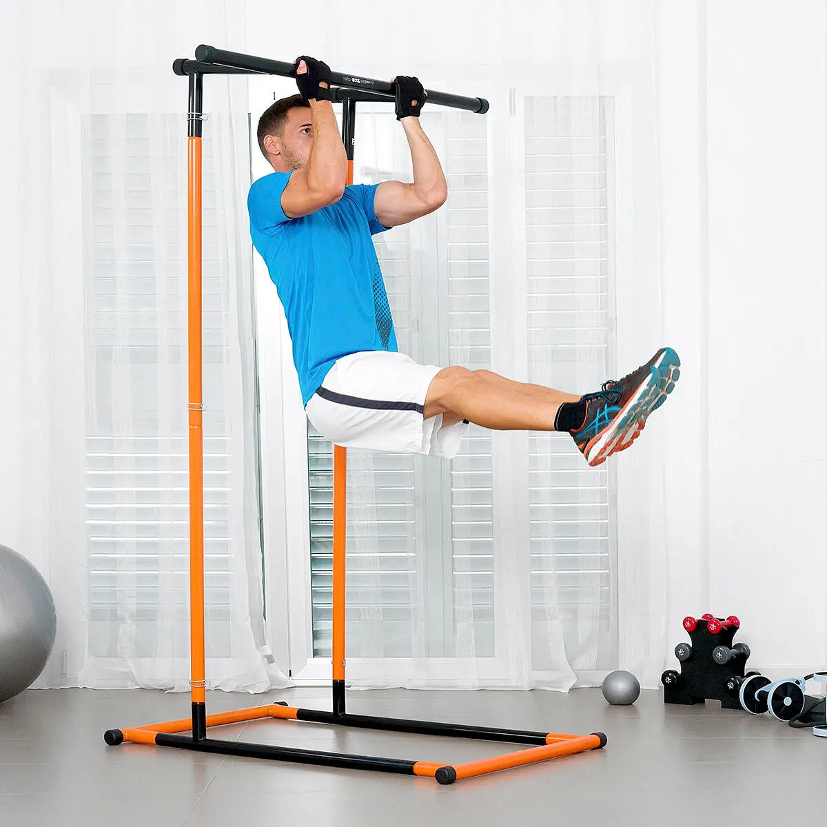 Full Body Pull-Up Station With Exercise Guide Innovagoods 1