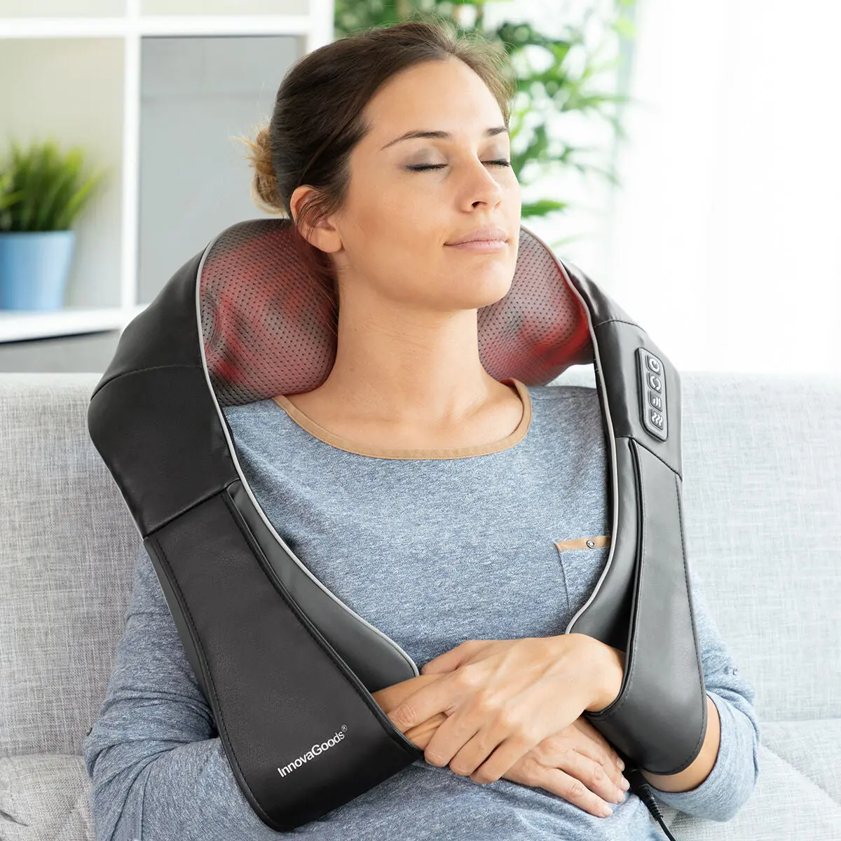 Shiatsu Pro Massager Massaki Innovagoods 24W 1