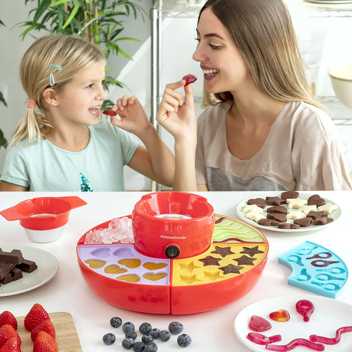 2-In 1-Jelly Bean And Chocolate Fondue Machine Yupot Innovagoods 1