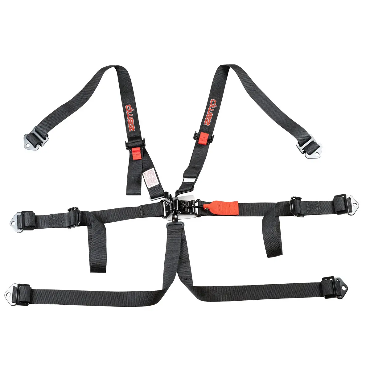 Zamp Sfi 16.1 2" 6-Point Pull Up(In) Seat Harness 1