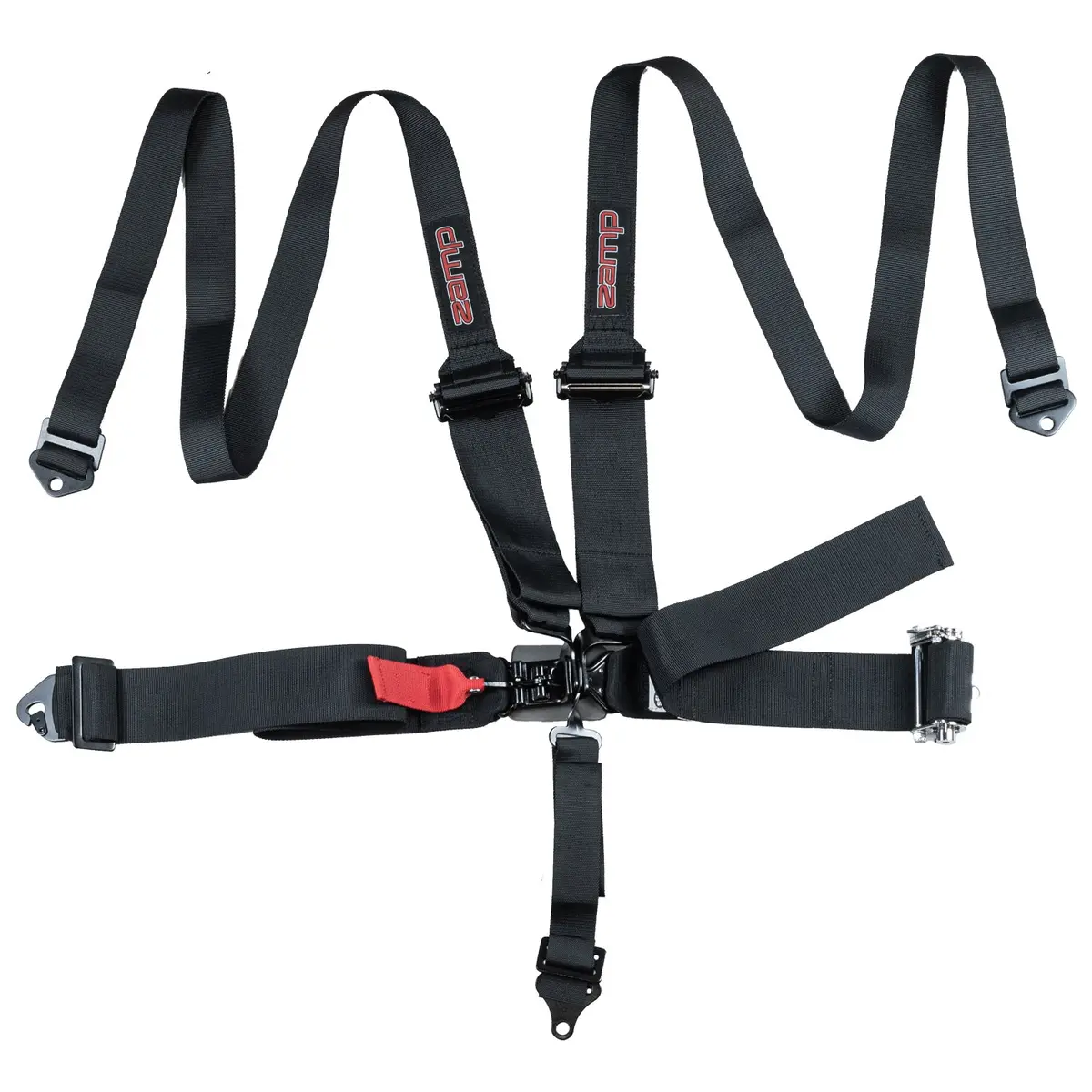 Zamp Sfi 16.1 3"/2" 5-Point Ratchet Seat Harness 2