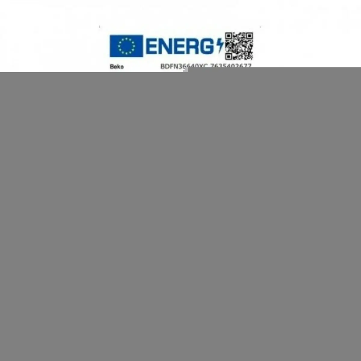 Dishwasher Beko Bdfn36640xc Steel 60 Cm 2