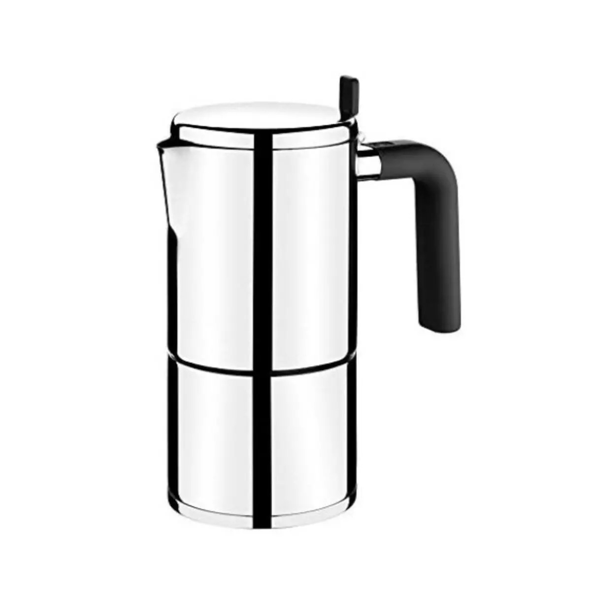 Italian Coffee Pot Bra A170402 Steel 1