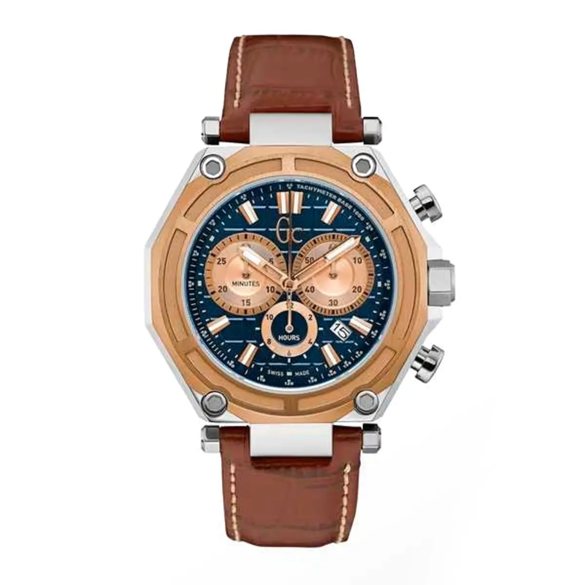 Men's Watch Gc Watches X10005g7s (Ø 44,5 Mm) 1