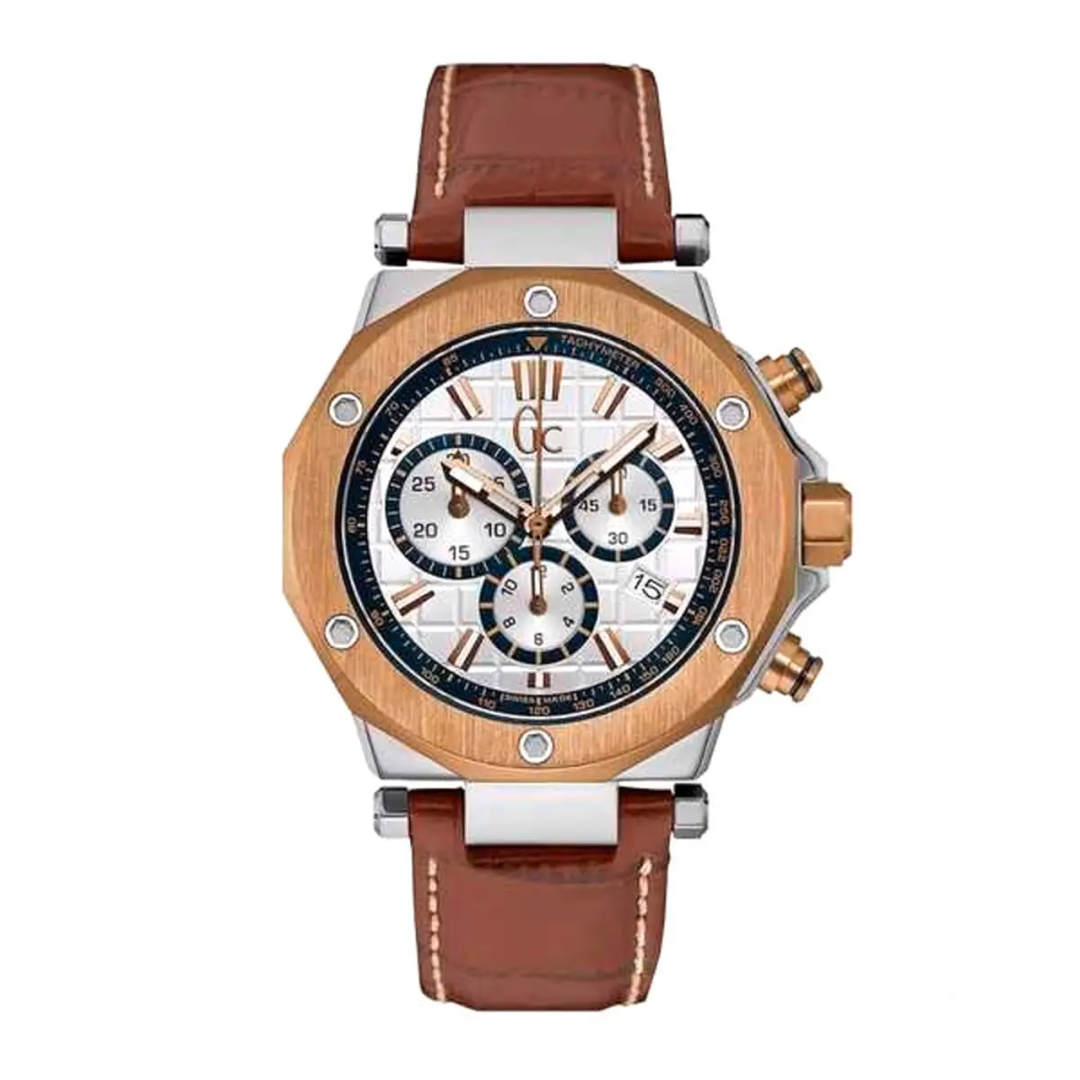 Men's Watch Gc Watches X72035g1s (Ø 43 Mm) 1