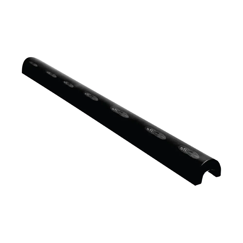 Longacre Sfi Embossed Roll Bar Padding - 3' Black 1
