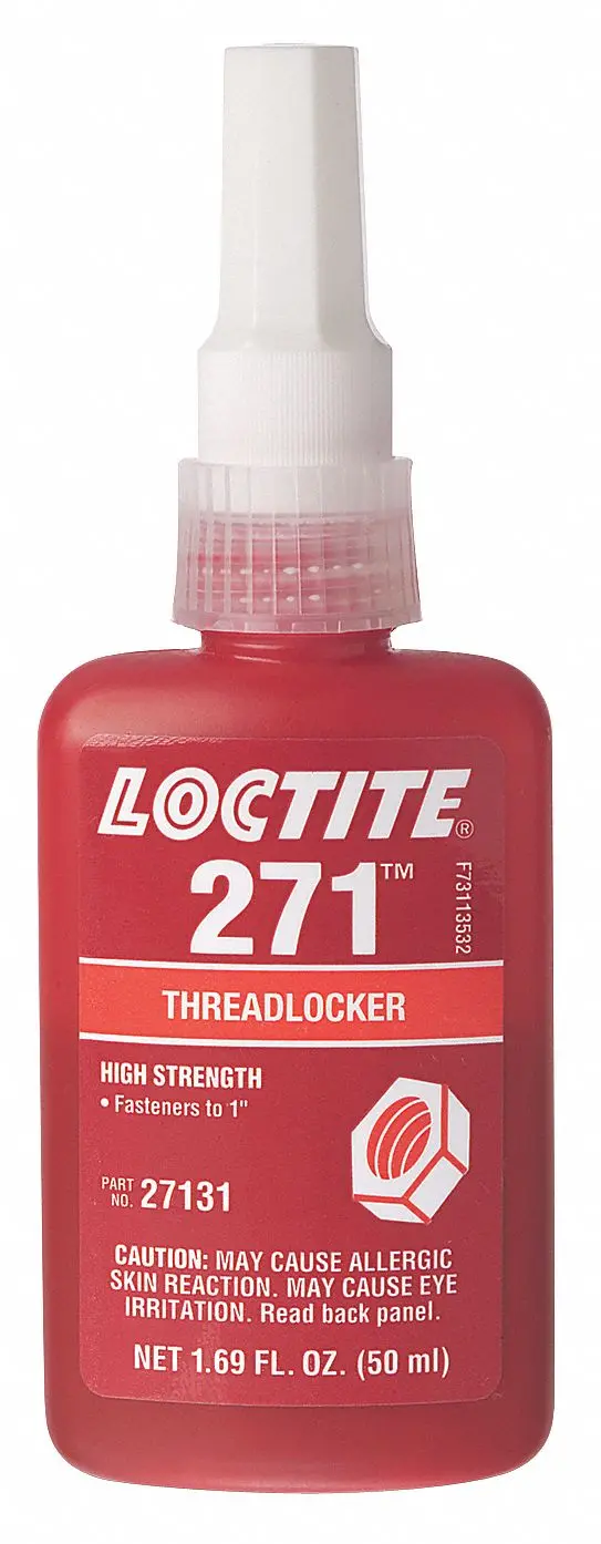 Loctite Threadlocker 271 - Heavy-Duty/Red, 36 Ml Bottle 1